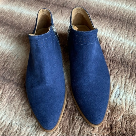 Italeau Florence Bootie Denim Suede - Picture 3 of 10